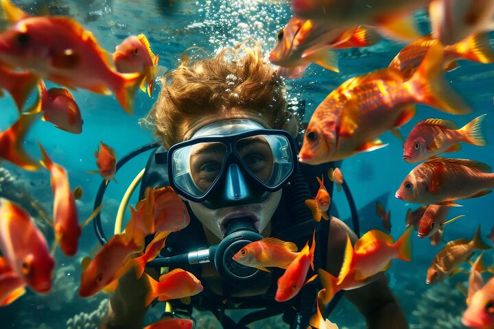 Dolphin House Sataya Reef Snorkeling Cruise from Marsa Alam