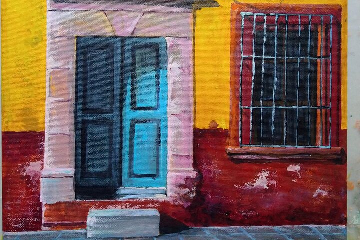 One Painting in One Day, Doors of San Miguel