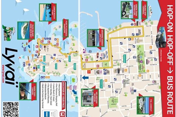 Hop-On Hop-Off / HOHO / All Day Pass (return ticket's) with LYVAI