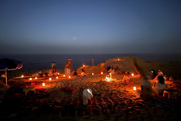 Agadir/Taghazout: Sunset Sandboarding Quad Bike & Moroccan Dinner