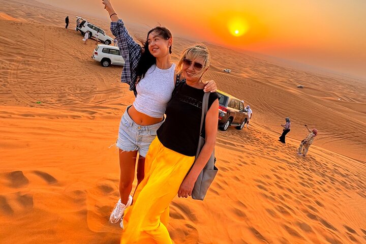 Vip Desert Safari Dubai with Pick&Drop Camel Ride Shows & Dinner