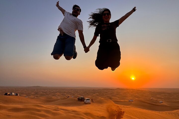 Vip Desert Safari Dubai with Pick&Drop Camel Ride Shows & Dinner