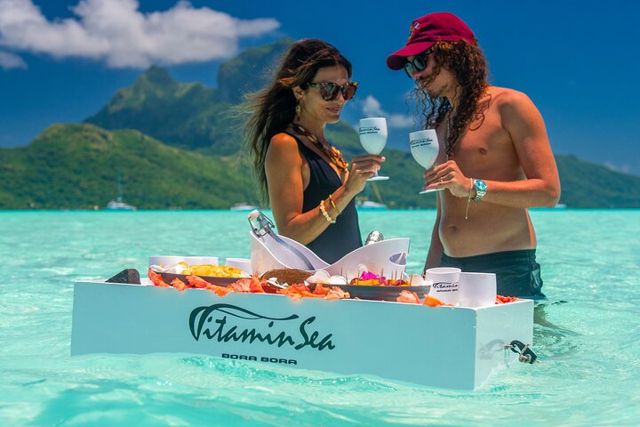 LUXURY Catamaran Bora Bora : Sailing, Snorkeling & Floating Bar