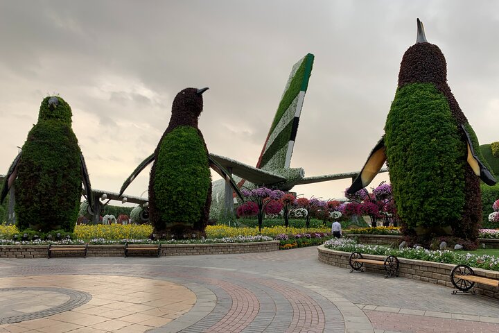 Miracle Garden Global Village with Transportation from Fujairah