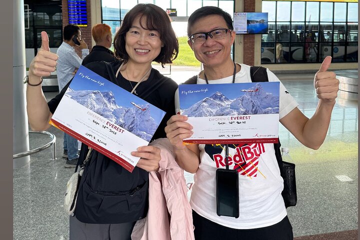 Mount Everest Flight with Guaranteed Window Seat & Transfers