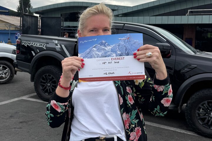 Mount Everest Flight with Guaranteed Window Seat & Transfers