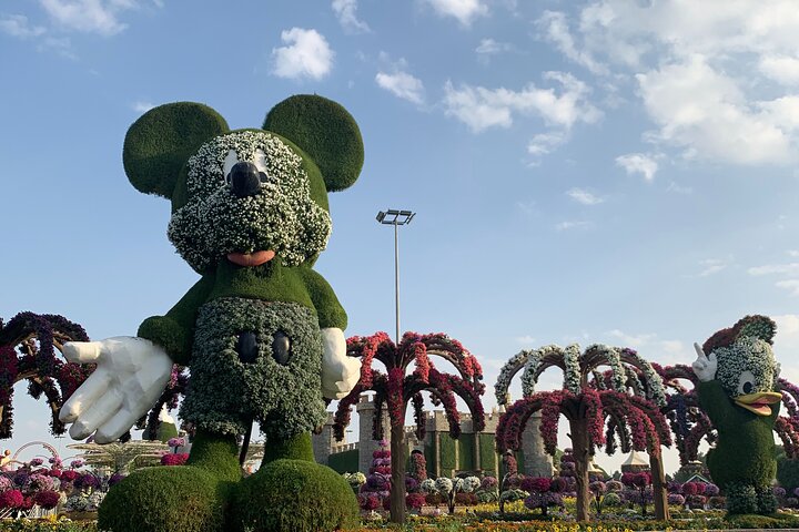 Miracle Garden Global Village with Transportation from Fujairah