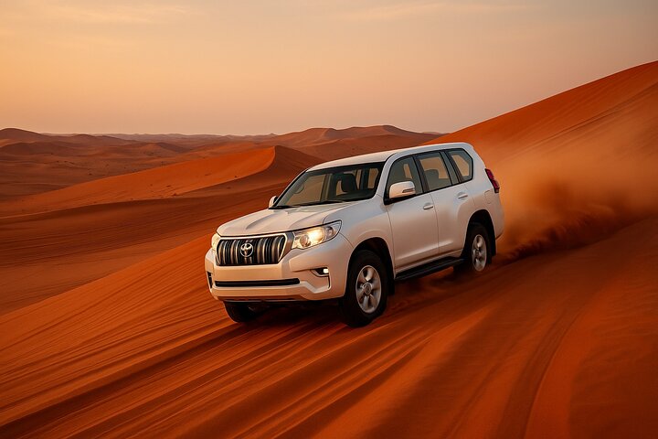 Vip Desert Safari Dubai with Home Pickup-Camel Ride-Dinner&Shows