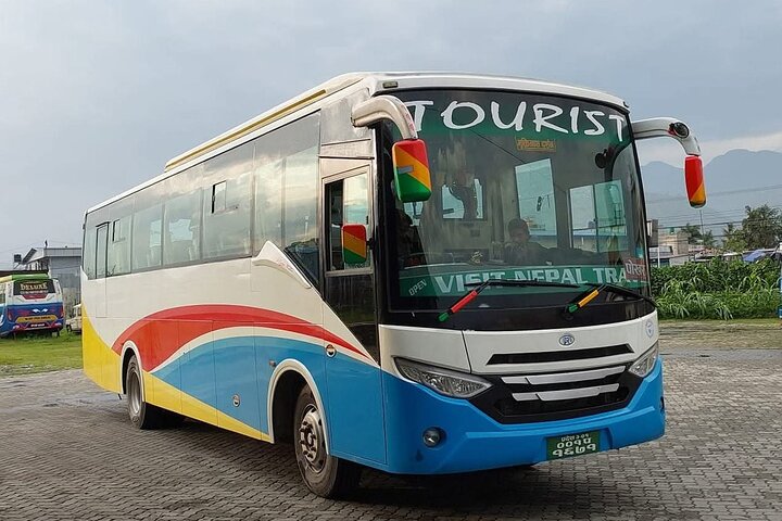 Pokhara to Kathmandu Tourist Bus Ticket Luxury Sofa
