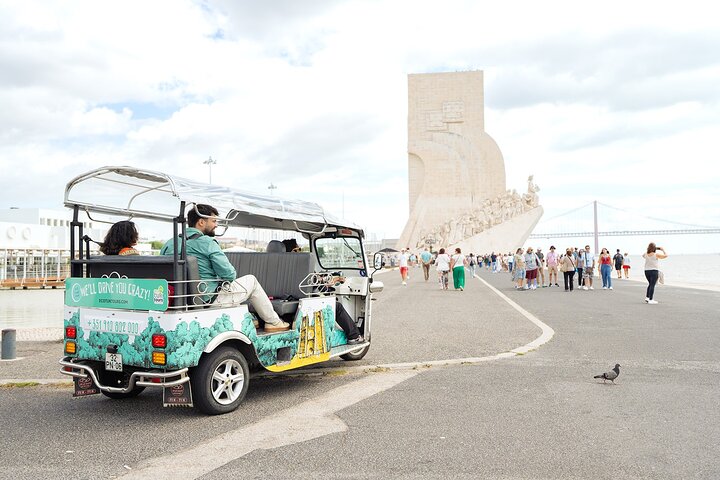 Private Lisbon Sightseeing Tuk-Tuk Tour: Alfama, Belém & More