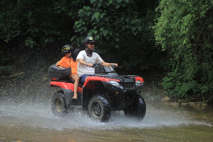 Private ATV tour with waterfall and Tequila tasting