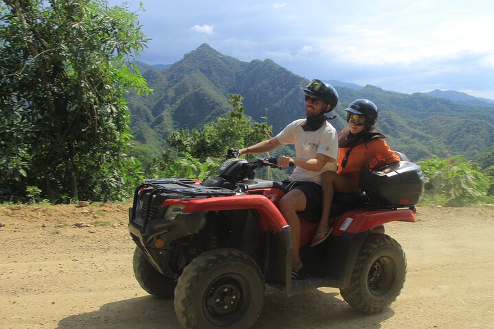 Private ATV tour with waterfall and Tequila tasting
