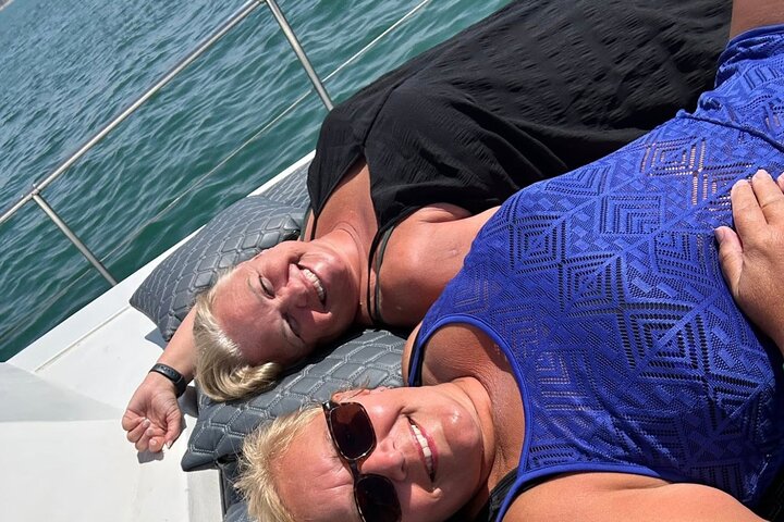 Agadir Yacht Cruise with Swimming Fishing and Lunch on Sitatunga
