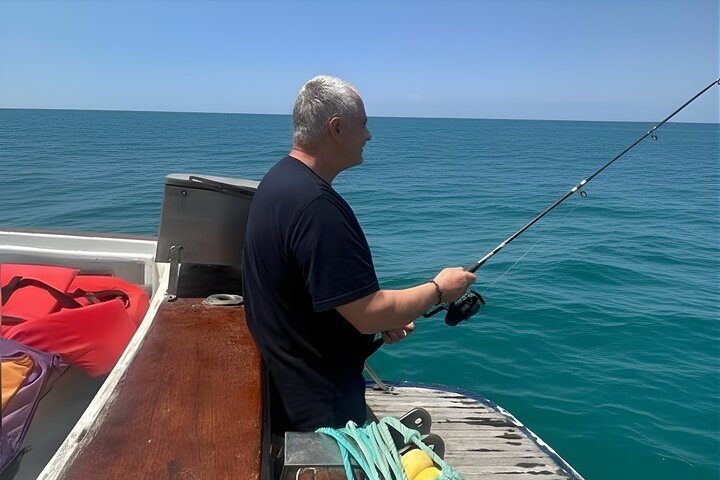 Agadir Yacht Cruise with Swimming Fishing and Lunch on Sitatunga