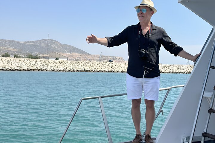 Agadir Yacht Cruise with Swimming Fishing and Lunch on Sitatunga