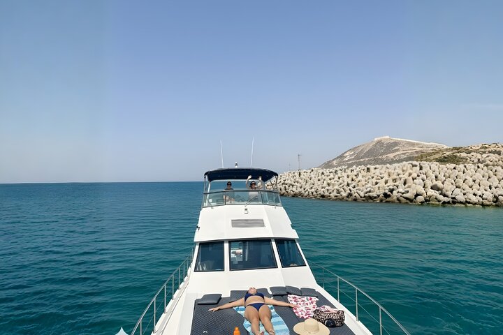 Agadir Yacht Cruise with Swimming Fishing and Lunch on Sitatunga