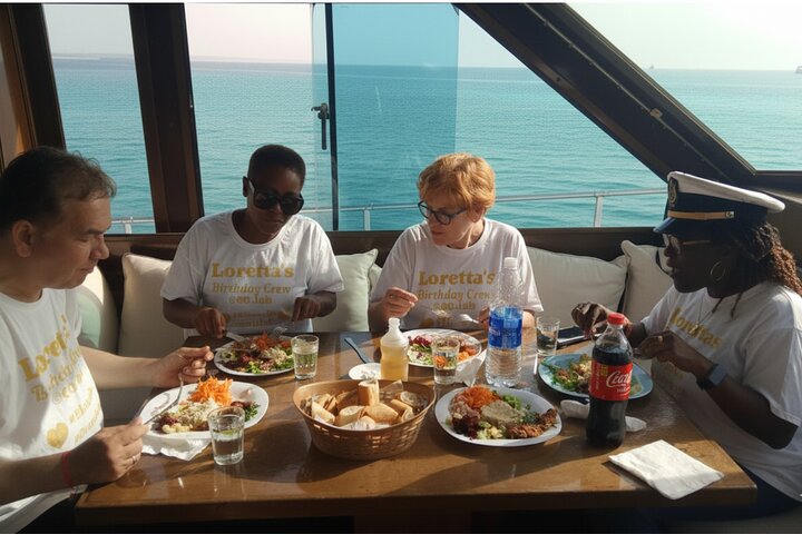 Agadir Yacht Cruise with Swimming Fishing and Lunch on Sitatunga