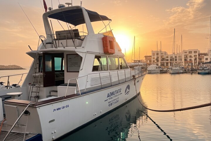 Agadir Yacht Cruise with Swimming Fishing and Lunch on Sitatunga