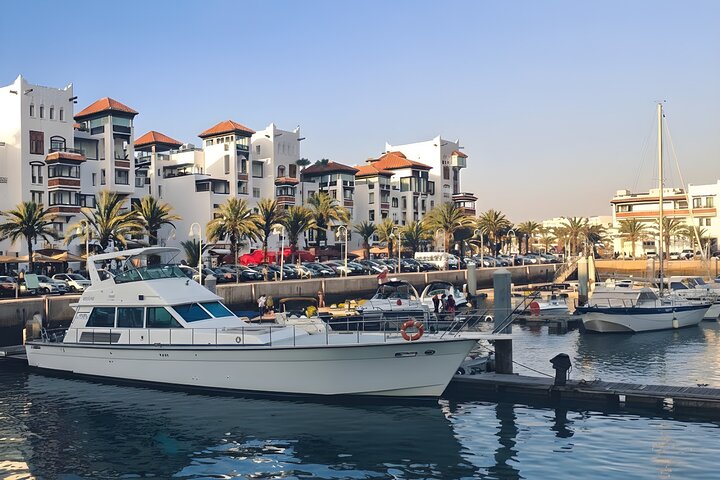 Agadir Yacht Cruise with Swimming Fishing and Lunch on Sitatunga