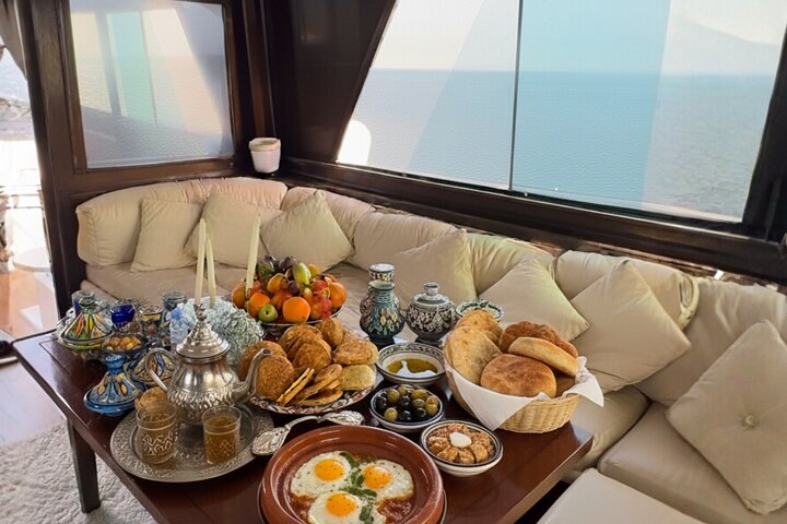 Agadir Yacht Cruise with Swimming Fishing and Lunch on Sitatunga