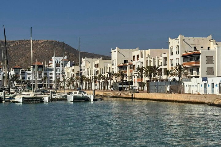 Agadir Yacht Cruise with Swimming Fishing and Lunch on Sitatunga