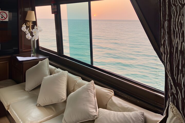 Agadir Yacht Cruise with Swimming Fishing and Lunch on Sitatunga