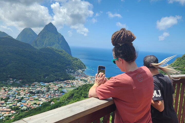 Land and Sea Tour St Lucia
