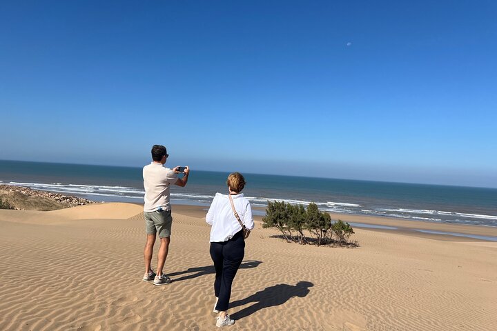 Essaouira Waterfall Hike & Coastal Walk with Tagine, Fishing