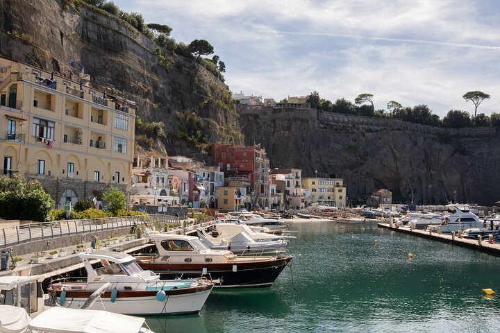 Premium Minivan Trip from Rome: Pompeii Tour & Lunch in Sorrento
