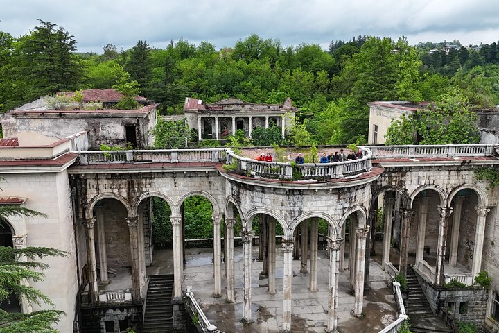 Explore Tskaltubo Soviet Era Sanatoriums from Kutaisi