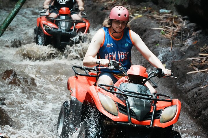Bali ATV Quad Bike and Water Rafting Include Lunch and Transfer