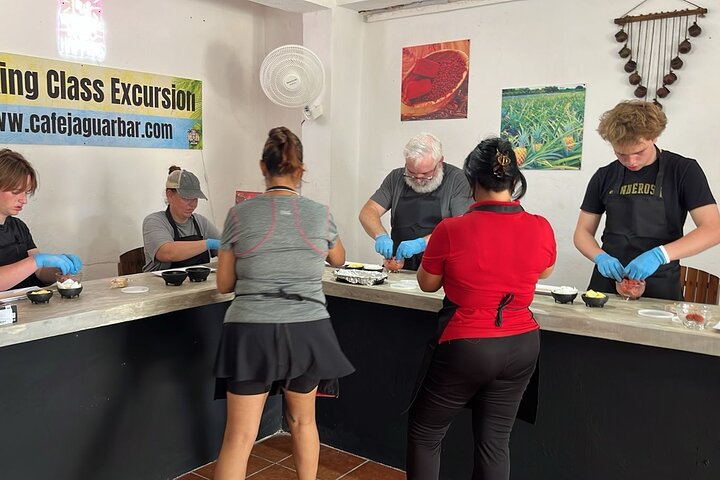 Authentic Beachfront Mexican Cooking Class Cafe Jaguar Costa Maya
