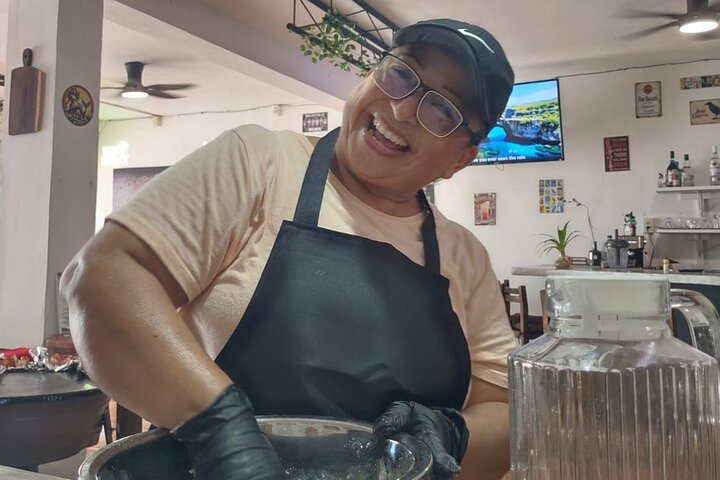 Authentic Beachfront Mexican Cooking Class Cafe Jaguar Costa Maya