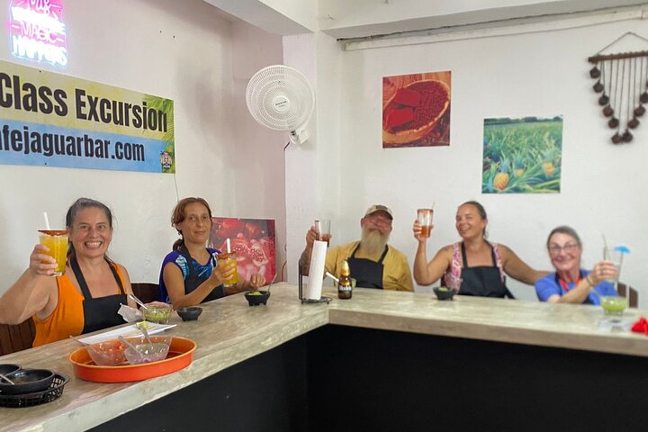 Authentic Beachfront Mexican Cooking Class Cafe Jaguar Costa Maya