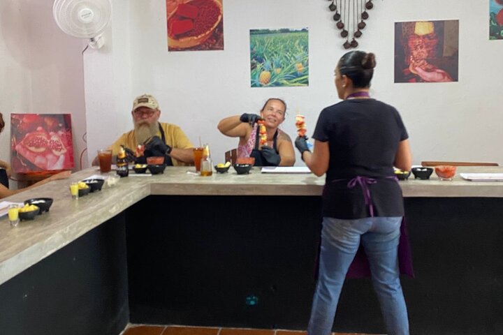 Authentic Beachfront Mexican Cooking Class Cafe Jaguar Costa Maya