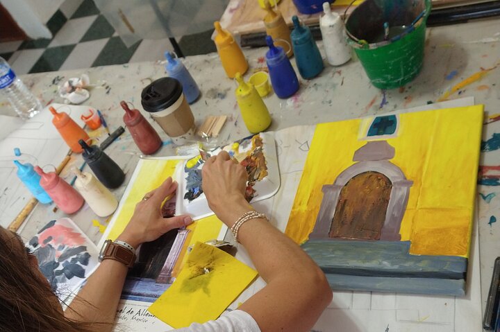 One Painting in One Day, Doors of San Miguel