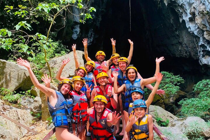 Zipline Dark Cave and Phong Nha Cave Explorer’s Day Tour