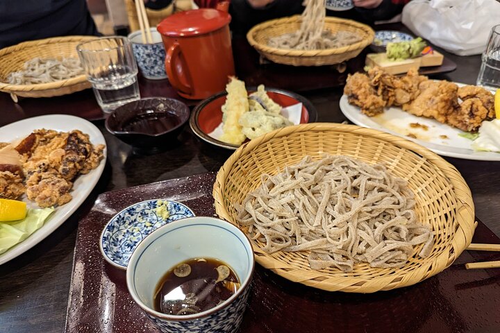 Handmade Soba Making & Fresh Wasabi Lunch