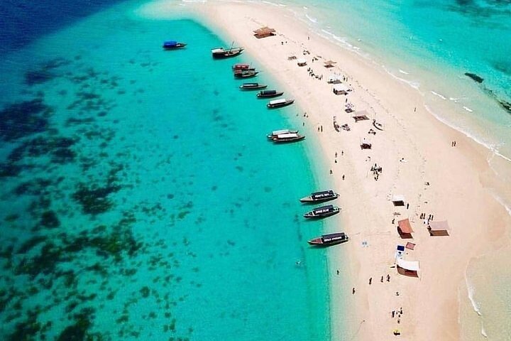 Zanzibar City Tour, Prison Island & Nakupenda Sandbank with BBQ