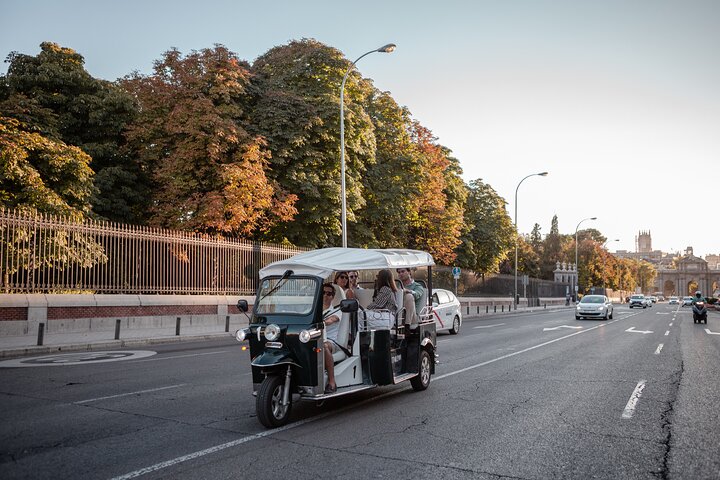 Tour Welcome Madrid in Eco Tuk Tuk Private with Local Guide
