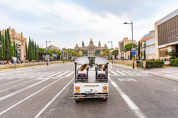 Tour Welcome to Barcelona in Eco Tuk Tuk Private with Local Guide