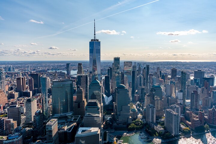 NY Helicopter Tour: New York City Skyline from New Jersey