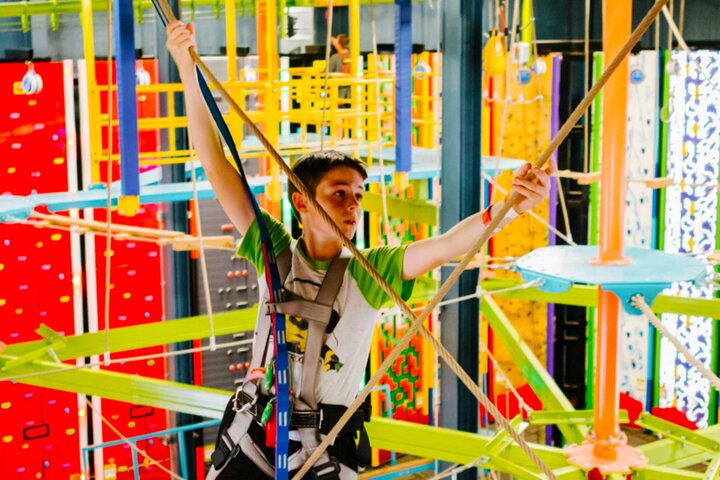 West Michigan Adventure Park with Ropes Climbing and Zip Lines