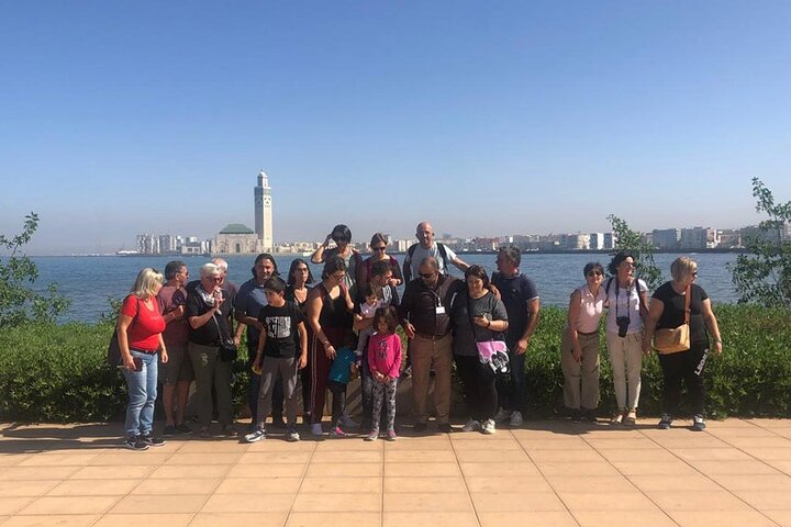 Private Casablanca Tour with Mosque Ticket and pickup from Cruise
