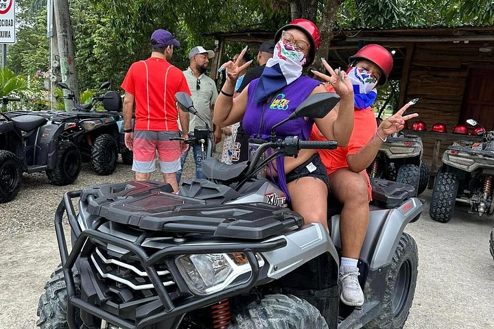 waterfalls ATV Adventure from Amber Cove and Taino Bay
