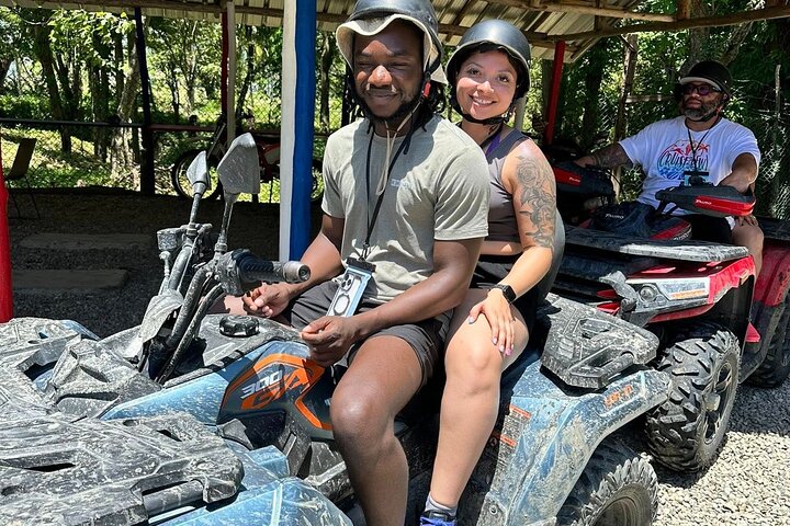 waterfalls ATV Adventure from Amber Cove and Taino Bay