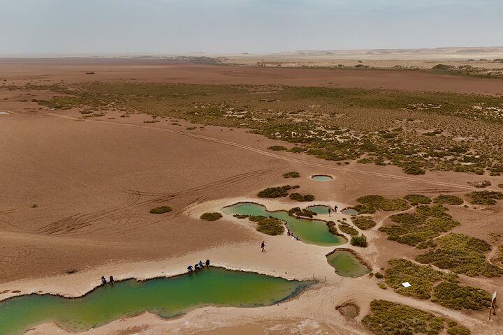 4×4 Adventure in the Dajla Desert – White Dune and Oasis Imlili