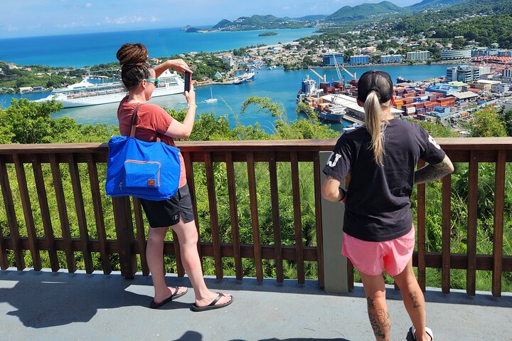 Land and Sea Tour St Lucia