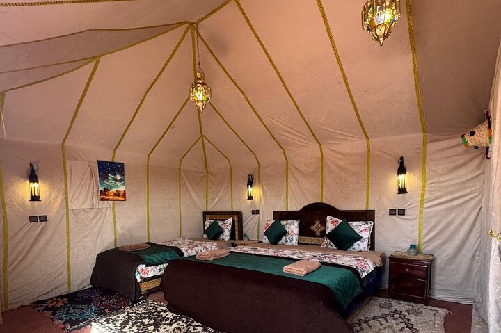 2 Days Private Desert Camp from Errachidia with Camel Trek & Jeep