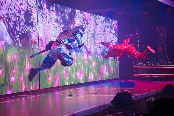 Futuristic Show at Samurai Restaurant with Meal or 2Drinks